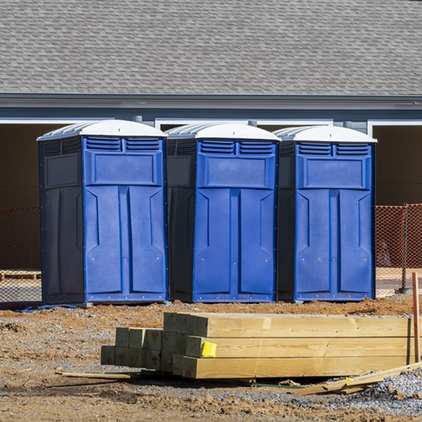 how do you ensure the porta potties are secure and safe from vandalism during an event in Barton WI